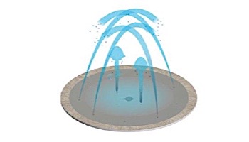 Pentair In-Floor formerly A&A Manufacturing SplashPad Complete | Bronze | 560067 | 587500