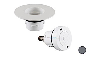 Pentair In-Floor formerly A&A Manufacturing 9/16" Turbo Clean Head Replacement with Adapter | Gray | 556560 | 236016
