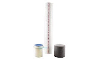 Pentair In-Floor formerly A&A Manufacturing G4 Floor Fitting Assembly with Riser | White | 574856