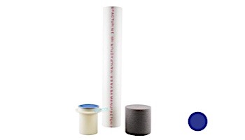 Pentair In-Floor formerly A&A Manufacturing G4 Floor Fitting Assembly with Riser | Dark Blue | 574872
