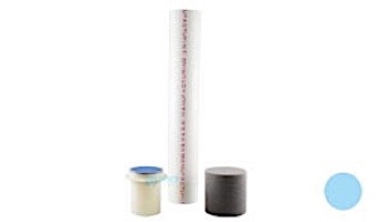 Pentair In-Floor formerly A&A Manufacturing G4 Floor Fitting Assembly with Riser | White | 574856