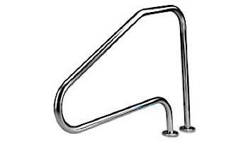Inter-Fab Deck Top Mounted D4D 4 Bend Stair Rail | 1.90"? x .049"? Thickness 304 Stainless Steel | D4D049