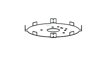 Raypak 259/409 Refractory Support Bottom Kit | 014131F