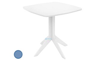 Ledge Lounger Mainstay Collection 30" Square Outdoor Bistro Table | Sky Blue | LL-MS-BT-30SQ-SB
