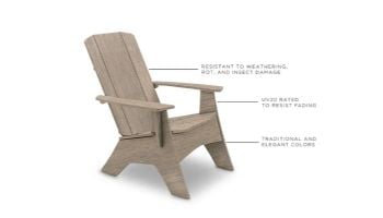Ledge Lounger Mainstay Collection Outdoor Ultimate Adirondack | Cloud | 14213-41