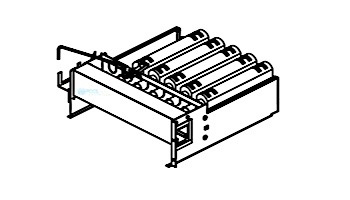 Raypak 337 IID Burner Tray with Burner | 010345F