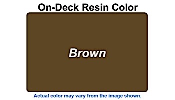 Ledge Lounger Mainstay Collection Outdoor Adirondack Rocker | Brown | LL-MS-AR-BN
