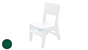 Ledge Lounger Mainstay Collection Outdoor Dining Side Chair | White | LL-MS-DC-WH