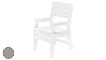 Ledge Lounger Mainstay Collection Outdoor Dining Armchair | White | LL-MS-DCA-WH