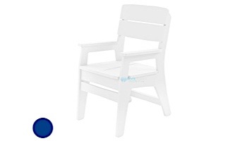 Ledge Lounger Mainstay Collection Outdoor Dinning Armchair | Navy | LL-MS-DCA-NY