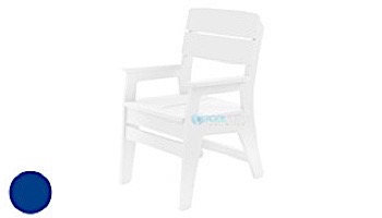 Ledge Lounger Mainstay Collection Outdoor Dining Armchair | White | LL-MS-DCA-WH