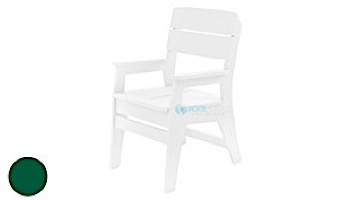 Ledge Lounger Mainstay Collection Outdoor Dining Armchair | White | LL-MS-DCA-WH
