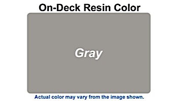 Ledge Lounger Mainstay Collection Outdoor 25" Dining Bench | Gray | LL-MS-DB25-GRY