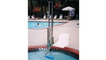 Aquatic Access Automatic 180-Degree Seat Rotation Pool Lift for Pools / Spas with Built-In Benches or Seats | IGAT-180/135