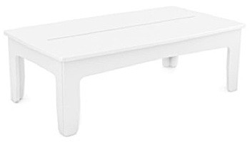 Ledge Lounger Mainstay Collection Outdoor Rectangular Coffee Table | Brown | LL-MS-CT-RT-BN