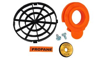 Jandy JXi Propane Orifice Conversion Kit for Model 400 | Natural to Propane Gas | R0591608