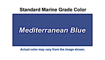 Ledge Lounger Mainstay Collection Outdoor Adirondack Seat Cushion | Standard Fabric Mediterranean Blue | LL-MS-A-SC-STD-4652