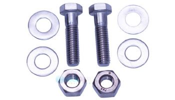 Rocky's Reel Systems Bolt, Nut & Washer 3/8" x 1-1/2" | 2 sets | Stainless Steel | 509