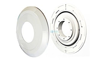 CCEI Lighting Plug-in-Pool System Adaptor and Escutcheon for Pentair, Hayward and Jacuzzi Niches | White | PF10R14U/W