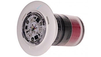 CCEI Lighting Plug-in-Pool System Mini Gaia PPX15 Color Underwater LED Light | Plastic Escutcheon | PK10R806 PF10R806