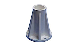 Saftron 6" Surface Mount Anchor Flange | Graphite Gray | SB-F-GG