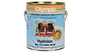Olympic Hydrolon Acrylic Pool Paint | 1-Gallon | Viking Blue | 718 G 718-GL