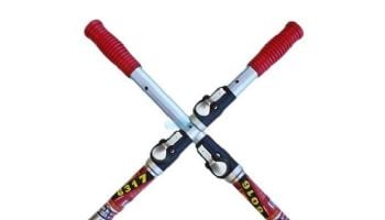 Skimlite 6000 Snaplite Series Button Lock Pole | 12' to 24' | 2-Pieces | 6024