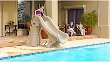 S.R.Smith SlideAway Removable Pool Slide | Gray | 660-209-5820