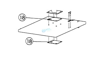 SR Smith 7 1/2" x 7 1/2" Gasket | 8-510