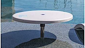 S.R. Smith Destination Series 30" Sun Shelf Table | Gunite Anchor Included | Pebble | WS-30 TABLE-55-C