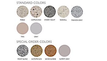 S.R. Smith Destination Series 30" Sun Shelf Table with Cup Holders | Gunite Anchor Included | Safari Sunrise | WS-30 TABLE-CH-59-C