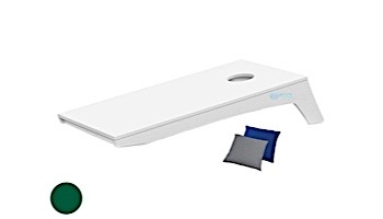 Ledge Lounger Outdoor Games Collection Cornhole Set | Green Boards with Beanbags in Custom Color Choice | LL-GM-CH-GN