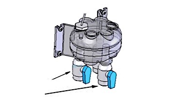 AutoPilot Ball Valve, 1/4" male NPT to QC | 17555-SVC