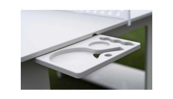 Ledge Lounger Outdoor Games Collection Ping Pong Table with Paddles and Net | Navy Table | LL-GM-PG-NY 17509-46