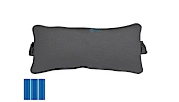 Ledge Lounger Signature Collection Chaise Headrest Pillow | Premium 2 Color Pacific Blue Fancy | 11700-480