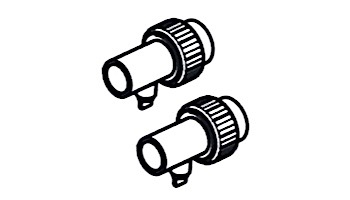 Raypak PVC Union with Built-In Drain | 1-1/2" x 1/4" | H000318