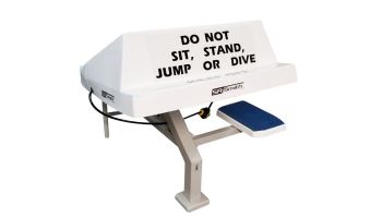 S.R. Smith Velocity Starting Block Cover with Lock | BLCVR-VELO-WHT-L