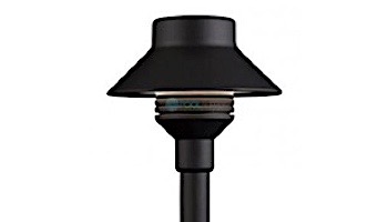 FX Luminaire TM 1 LED Path Light | Flat Black | 12" Riser | TM1LED12RFB KIT