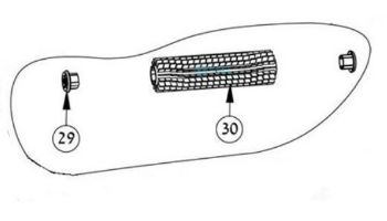 Maytronics Active Brush E10 Assembly | Grey | 9995544-ASSY