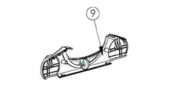 Maytronics Side Panel Pulley Botia 1 | Black | 99806312