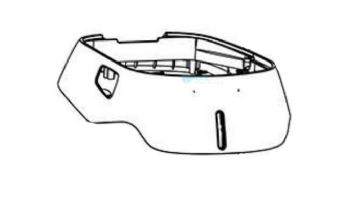 Maytronics Outer Casing M2/M2i | Black | 99831307