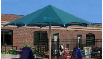 Anchor Industries FUNbrella Palm Permanent Umbrella Shade Structure
