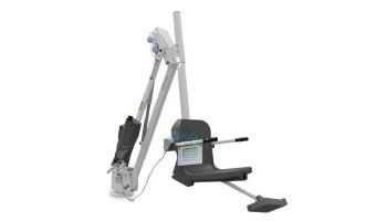 Aqua Creek Mighty 400 Pool Lift | No Anchor | White Powder Coat with Gray Seat | F-MTY400-G