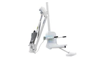 Aqua Creek Mighty 400 Pool Lift | No Anchor | White Powder Coat with White Seat | F-MTY400-W