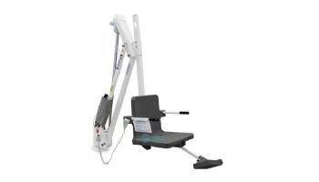 Aqua Creek Mighty 600 Pool Lift | No Anchor | White Powder Coat with Gray Seat | F-MTY600-G