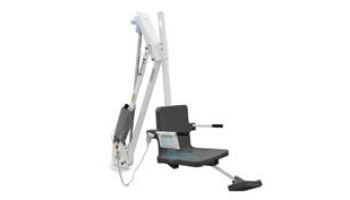 Aqua Creek Mighty 600 Pool Lift | No Anchor | White Powder Coat with Blue Seat | F-MTY600