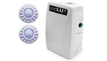 S.R.Smith poolLUX Power Transformer Lighting Control System | 60 Watt 120V | Includes 2 Mod-Lite Pool Lights | 2ML-PLX-PW60