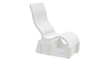 Ledge Lounger Chair Riser for 15" - 18" Water Depth | White | LL-SG-CR-RISER->15-18-WH | 11203-40