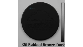 Black Oak Foundry Pompeii Scupper | Almost Black Finish | S59-BLK