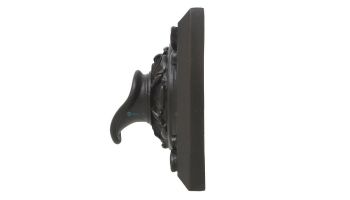 Black Oak Foundry Square Short Oak Leaf Scupper | Antique Brass / Bronze Finish | S61-AB Square